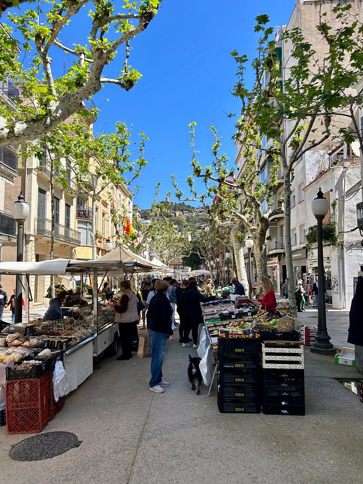 farmer's market @ Blanes & Marimurtra Botanical Garden