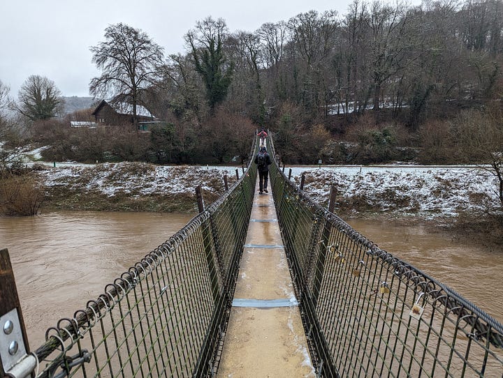 Views on a Wye Valley Walk with Wales Outdoors