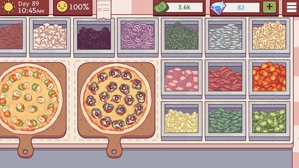 screengrabs of good pizza, great pizza