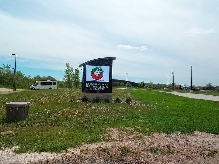 Signs ad buildings