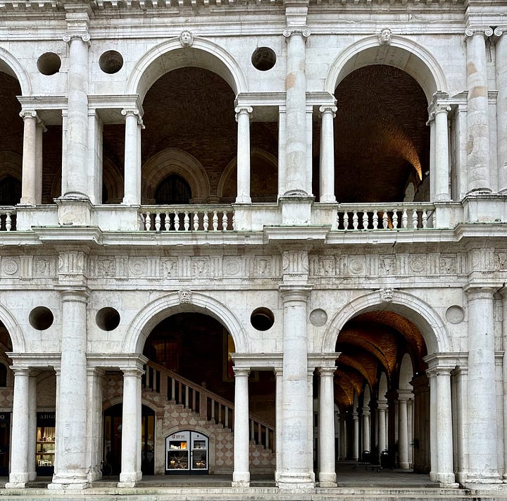 Palladio buildings in Vicenza
