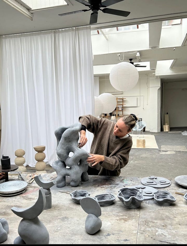 All 2222STUDIO ceramics are still made by hand in Amsterdam