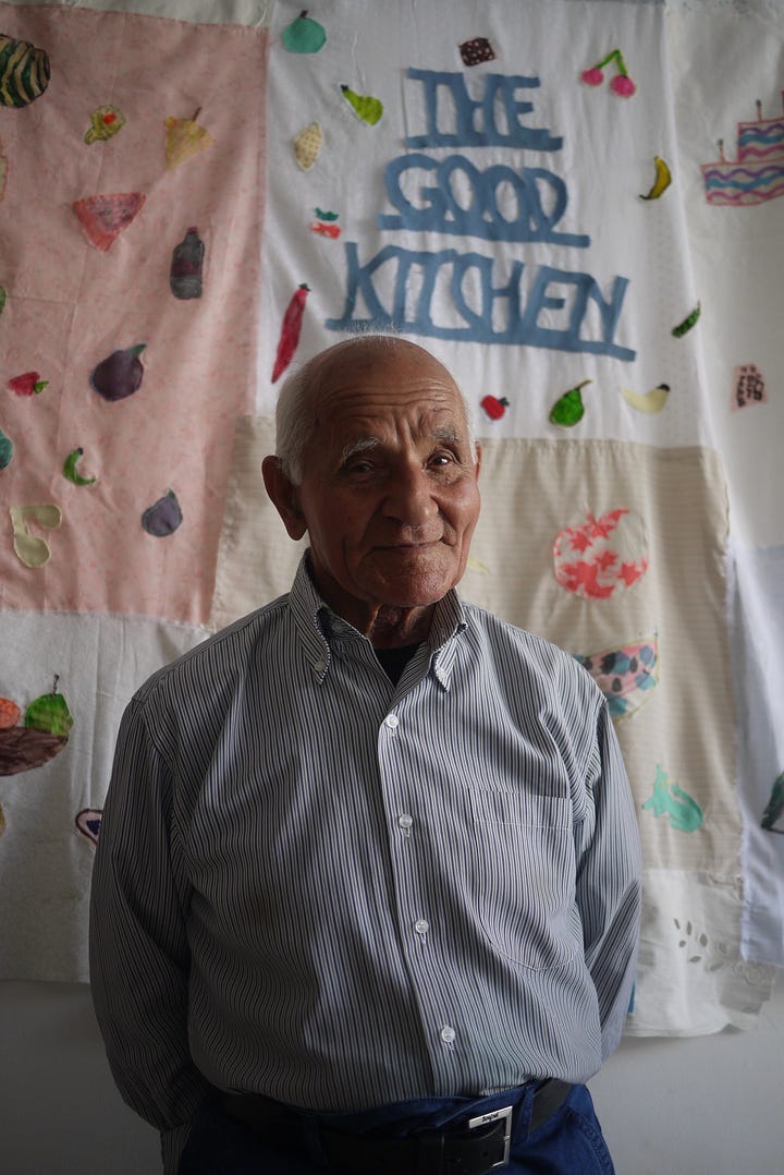 Some of the elderly people who we look after