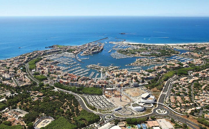 Images of Mission Racine a 1970's French state developed holiday resort