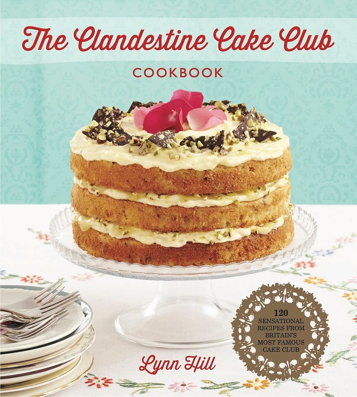 Clandestine Cake Club CookBook Covers