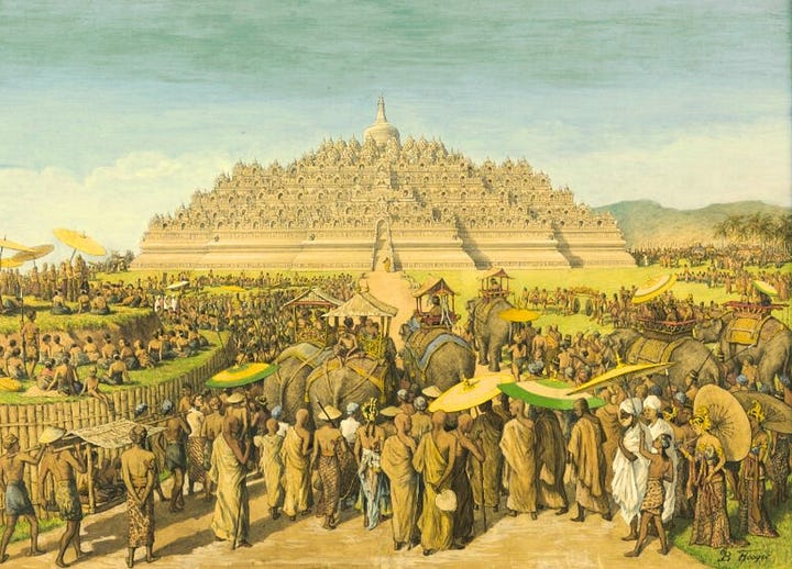 Borobudur art