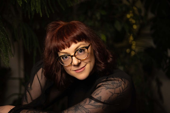Bury Our Bones in the Midnight Soil cover and author photo of Victoria Schwab