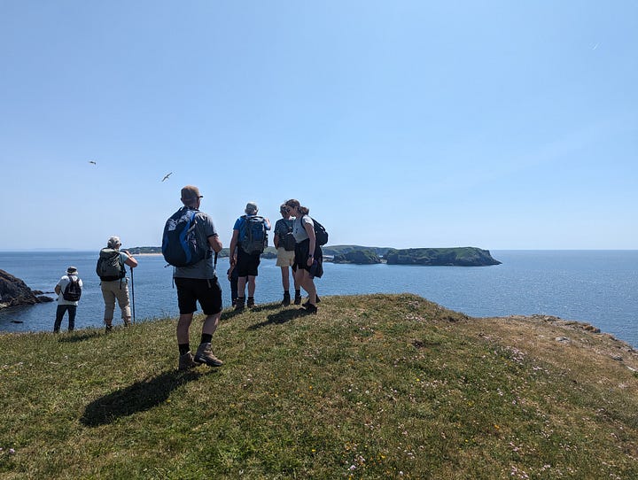 walking Lydstep to Tenby