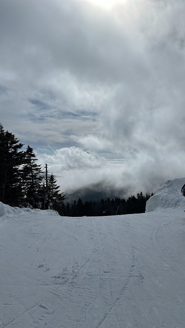 Snow-covered mountain