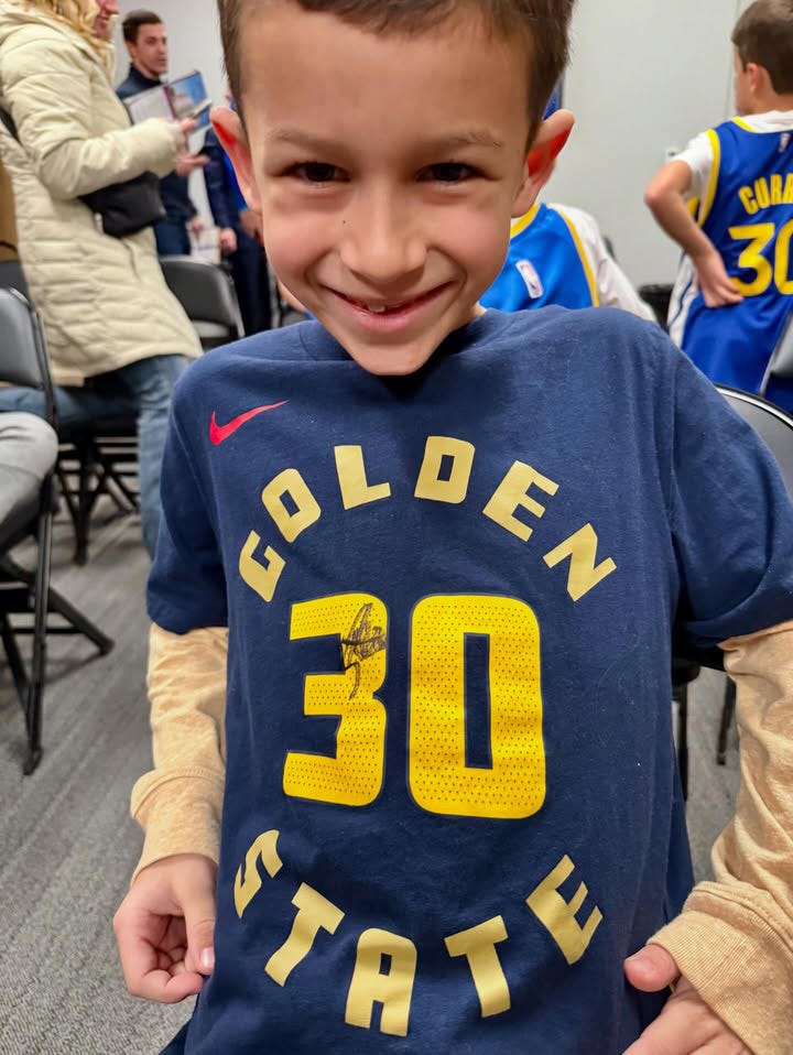 Steph Curry to kids wearing his jersey in Indiana: “You are the reason why we play this game”