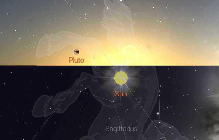 The Sun Conjunct Pluto in Sagittarius | Moon conjunct Mars in Sidereal Cancer