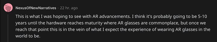 Redditors Feedback on Geospatial Creator for AR Development