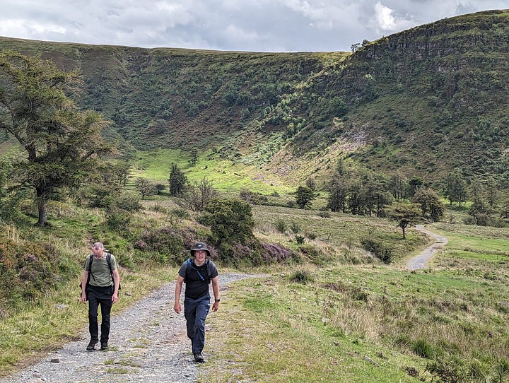 guided team building challenge walk in the brecon beacons