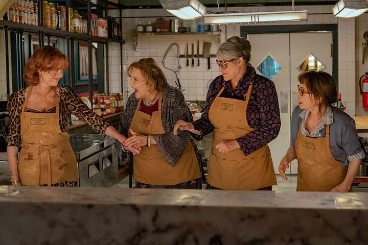Stills from the new release films Mission: Impossible - The Final Reckoning, Final Destination Bloodlines, The Salt Path, La Cocina and Nonnas.
