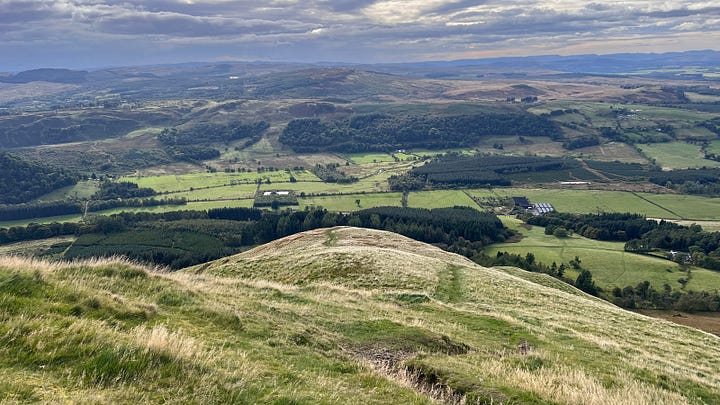 Summit of Dumgoyne Hill