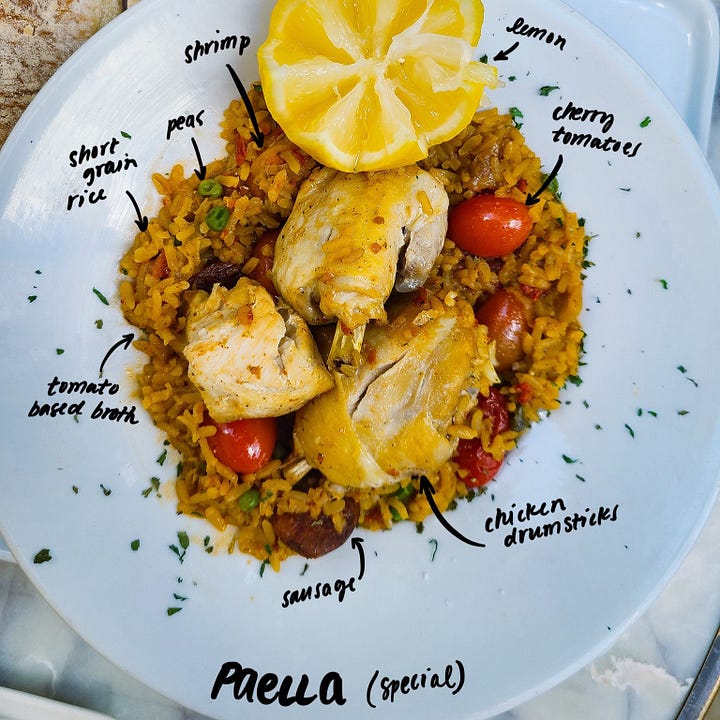 Renaissance Patisserie Paella