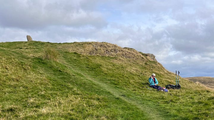 Just chilling on Dumgoyne Hill