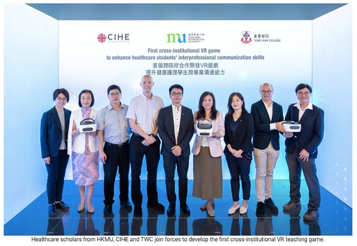 HK$8 Million to Develop First Cross-Institutional VR Game to Enhance Healthcare Students' Interprofessional Communication Skills