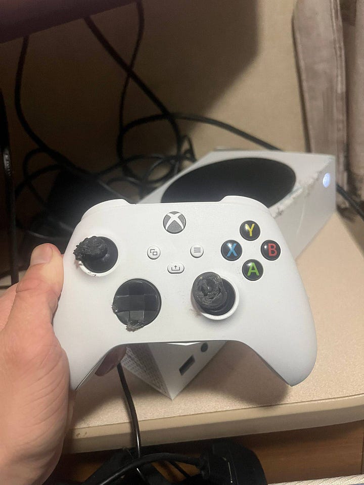 Damaged Xbox Series S