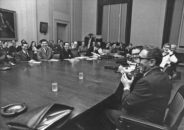Kissinger's Harvard International Seminar
