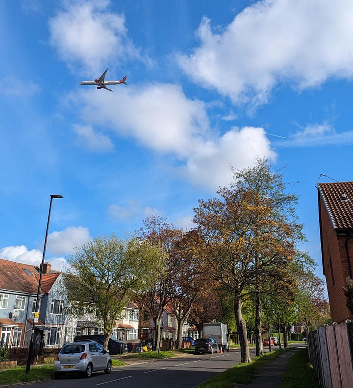 An English neighbourhood in Spring