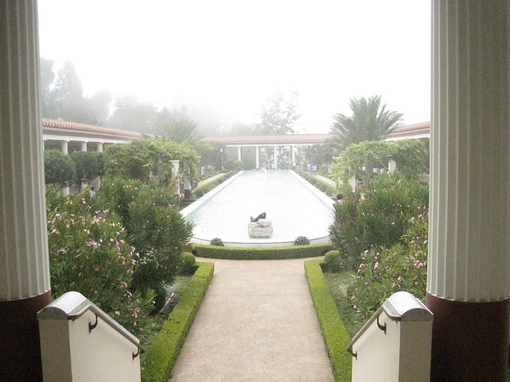 Gardens at the Getty Villa, Pacific Palisades