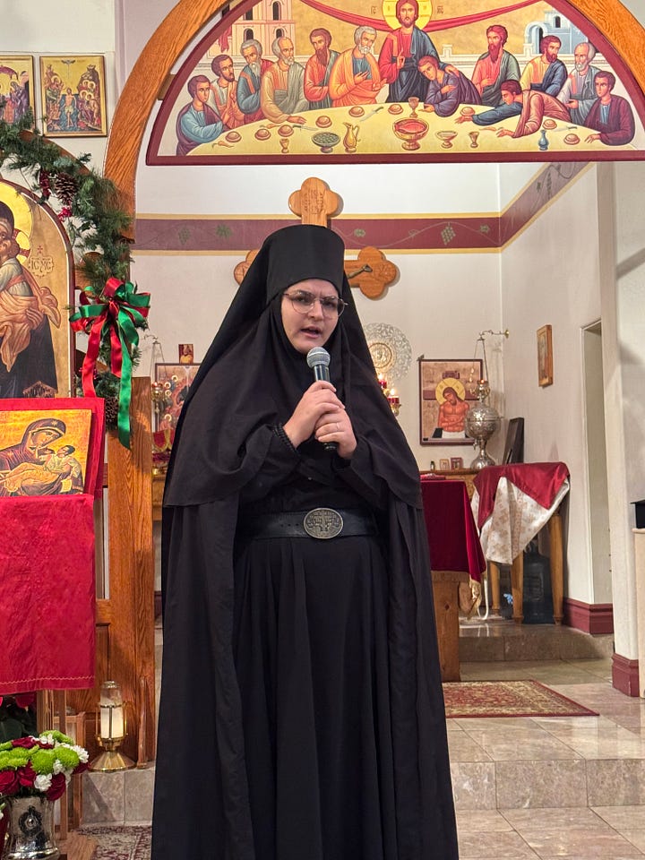 An Eastern Orthodox nun