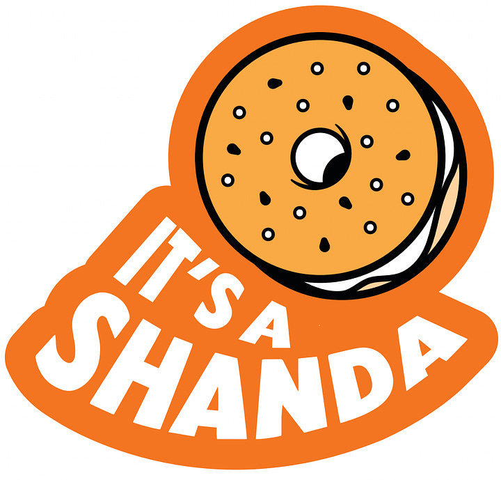 It's a Shanda logo stickers