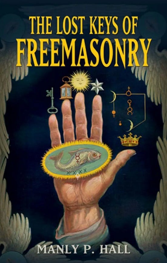 Books on Secret Societies, Free Masons - Manly P Hall