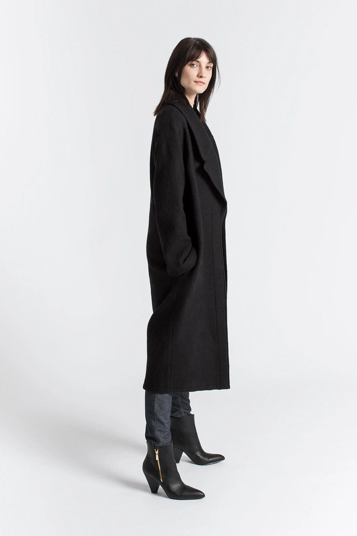 black coat