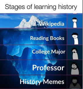 learning history memes