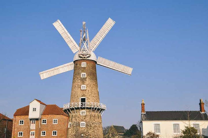 maud foster windmill lincolnshire uk