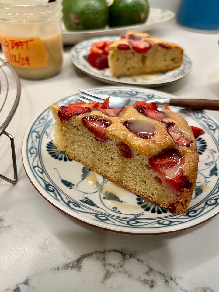 almond cake iterations