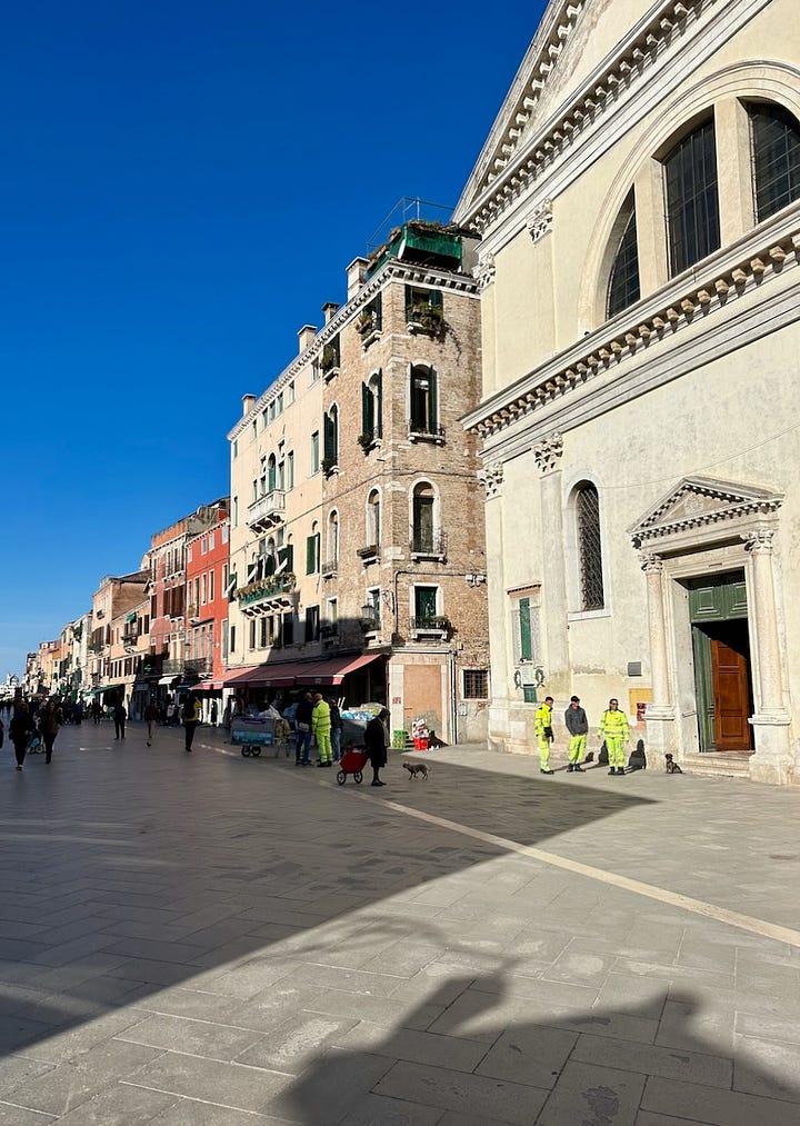 Rome and Venice October mornings