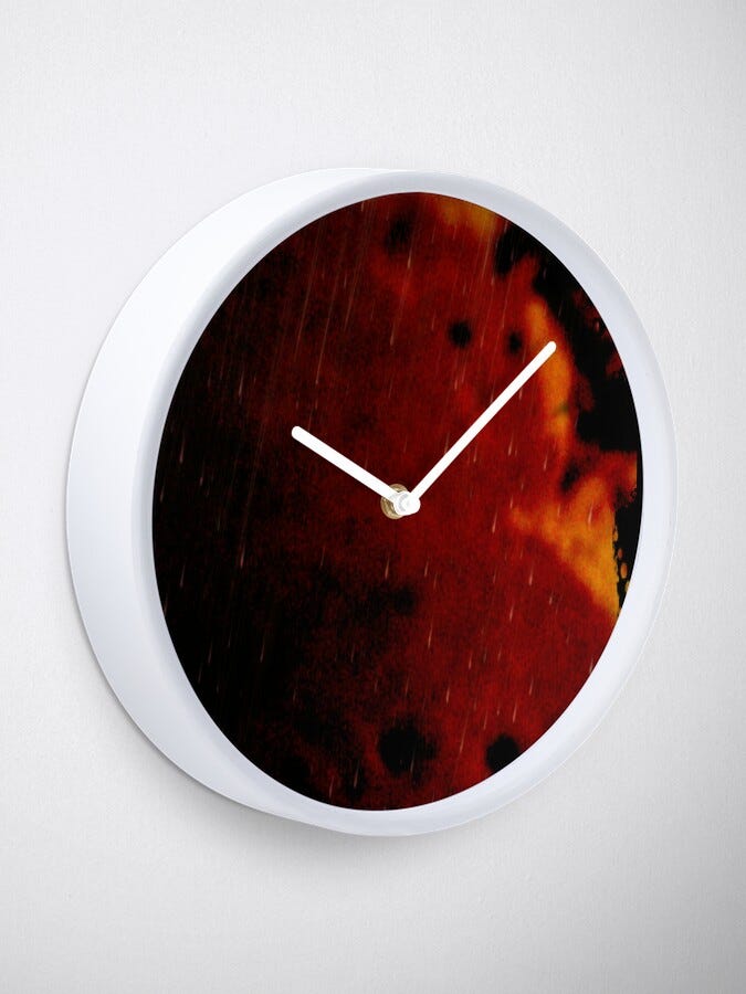 s6 WALL CLOCK - GOOB_laGOBLINz by Daniel Brummitt