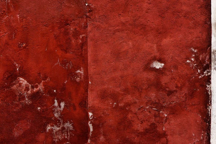 Closeup photos of the walls of San Miguel de Allende, Mexico,