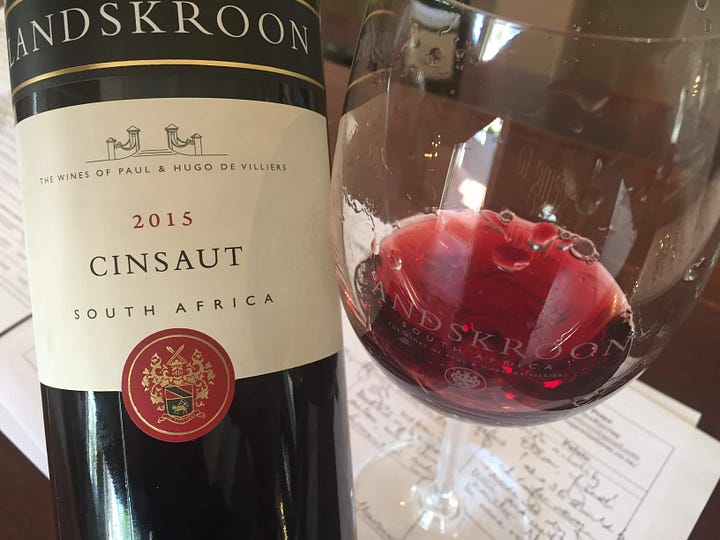 The color / translucency of Pinot Noit (Image 1) and Cinsault (Image 2)