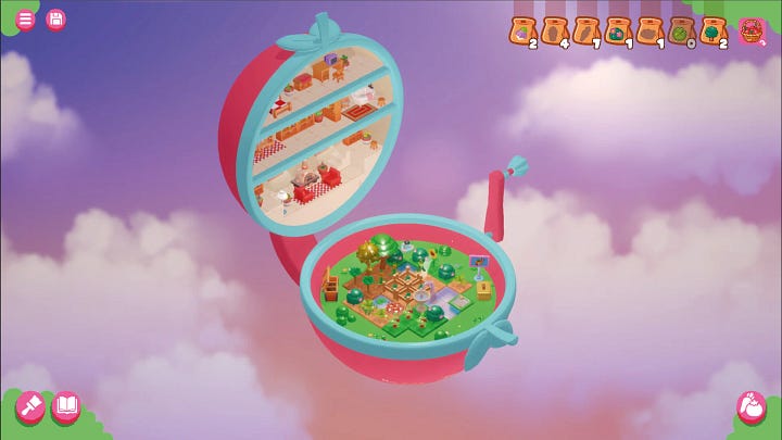 screenshots from tiny garden by super rare games