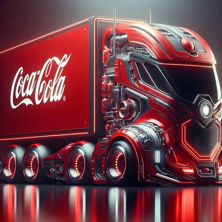 Coca Cola truck