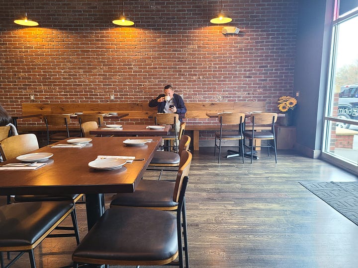 Bibim Korean Bistro dining interior