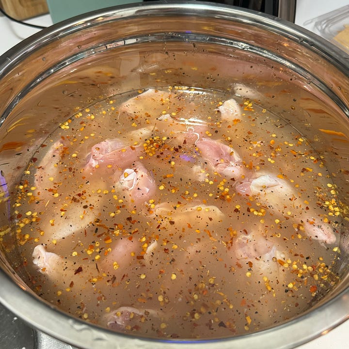 weekend edition wings by Jenna D'Ambrosio try 3 times