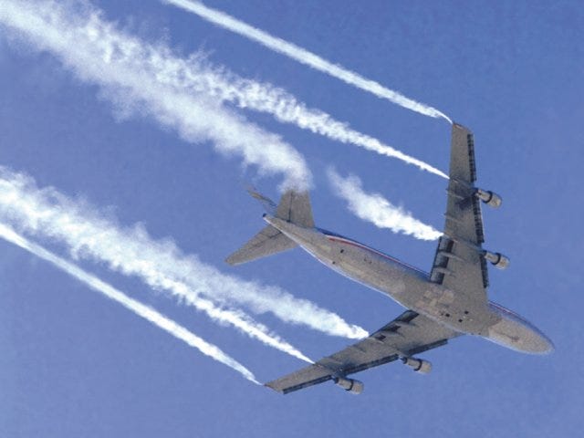Airplanes Spraying