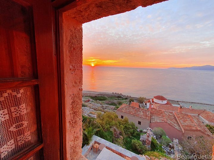 Views of Monemvasia, Greece