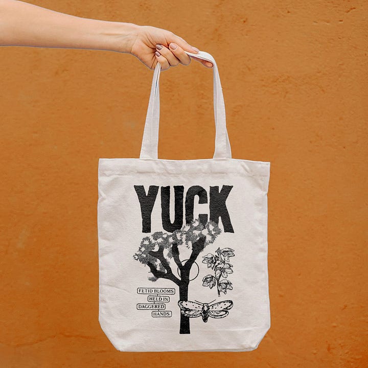 joshua tree shirts and tote bag