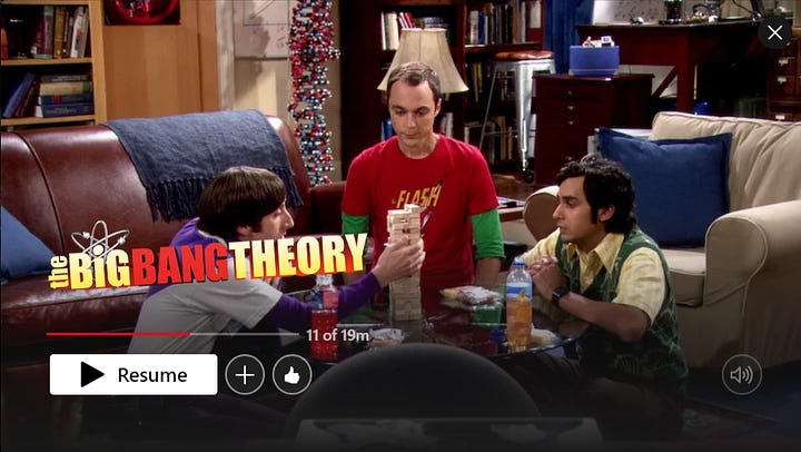 big bang theory netflix banners