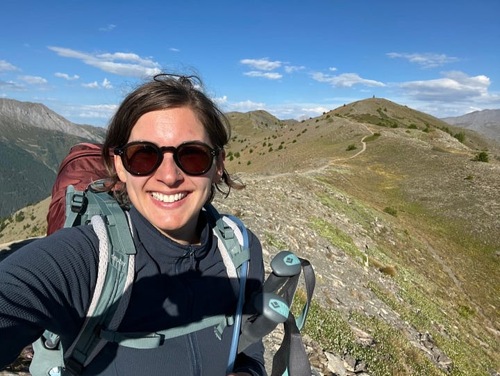 Selfie in the Queyras / View over the Calanques