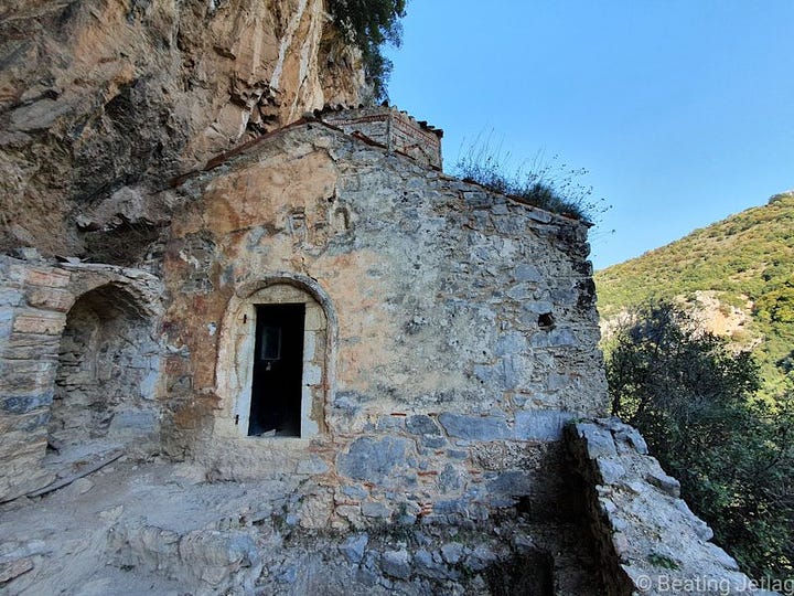 The Prodromos and Old Filosofou Monasteries, Greece