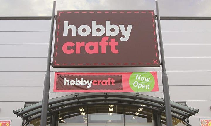 Contrasting fortunes - Paperchase in administration, Hobbycraft trading well