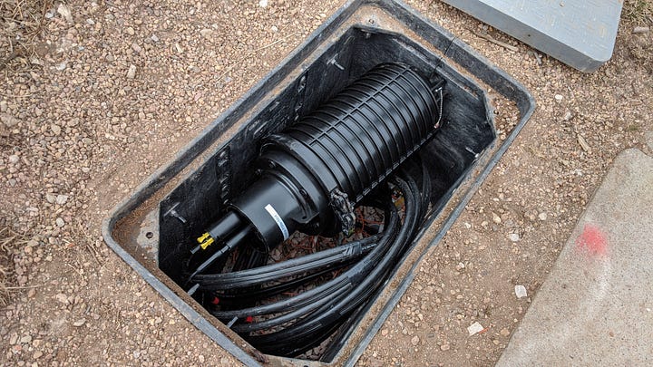 fiber optics microtrenching 5g