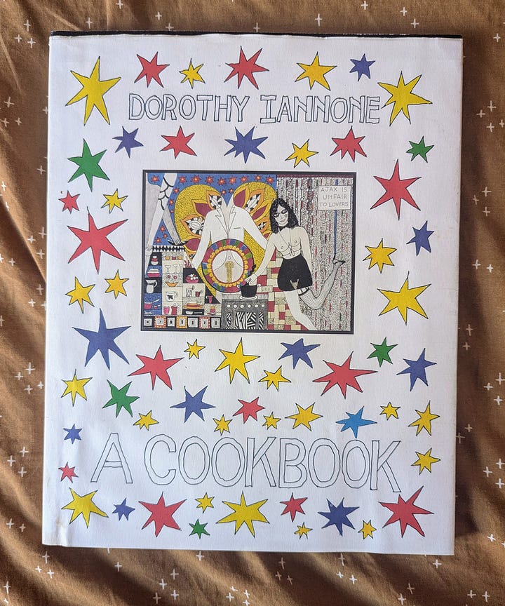 A Cookbook by Dorothy Iannone